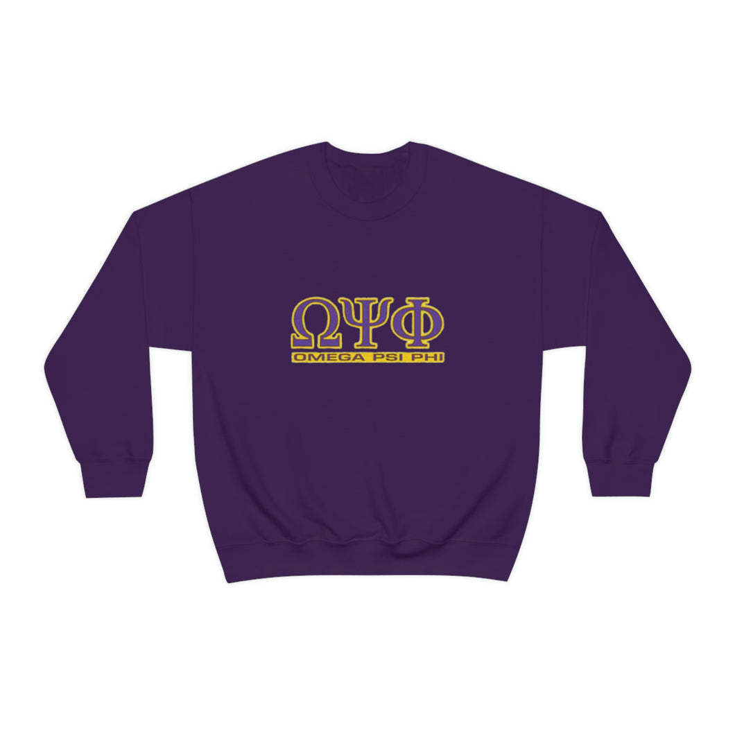 Omega Psi Phi Unisex Heavy Blend™ Crewneck Sweatshirt