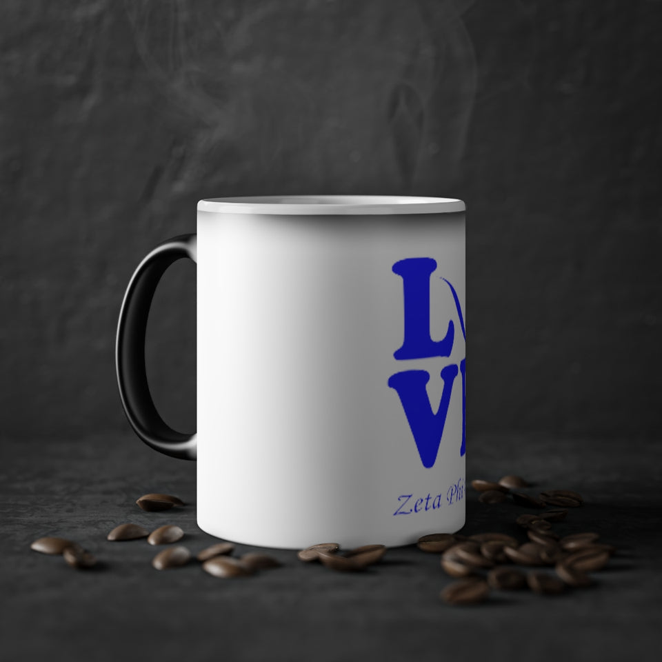 Zeta Phi Beta Magic Mug, 11oz