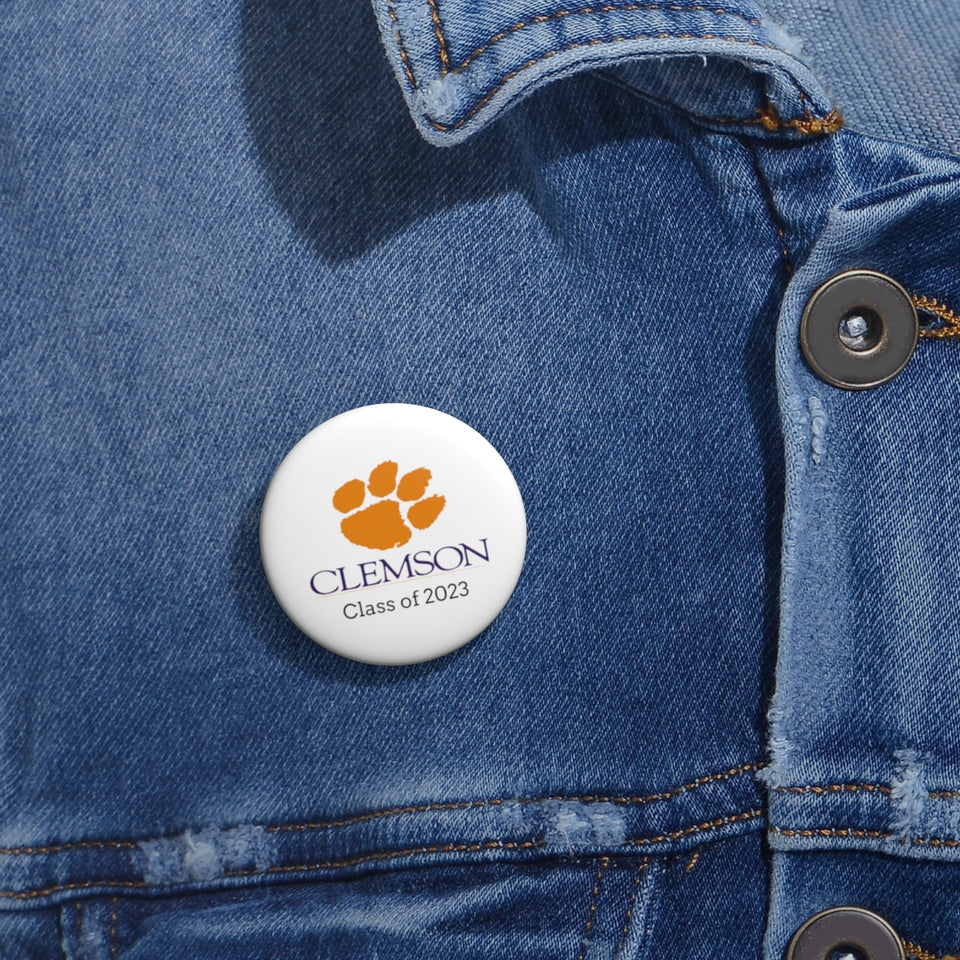 Clemson University Class of 2023 Pin Buttons