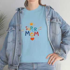 Super Mom Unisex Heavy Cotton Tee