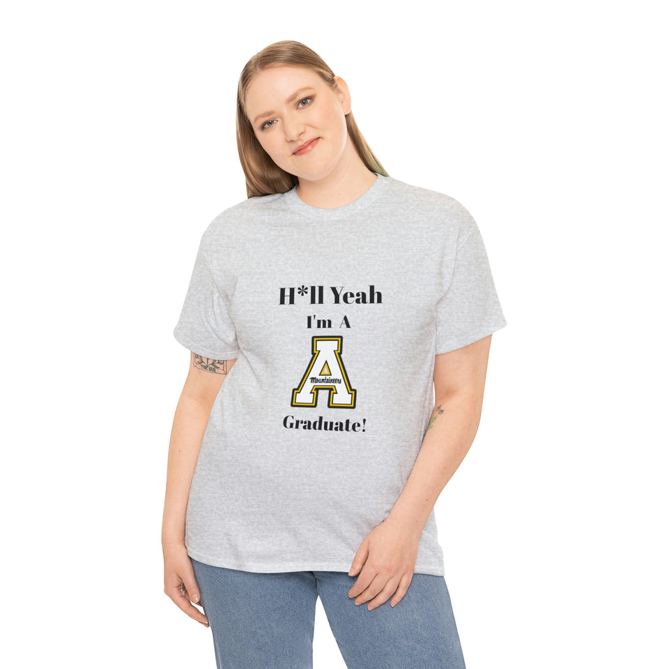H*ll Yeah! App State Unisex Heavy Cotton Tee