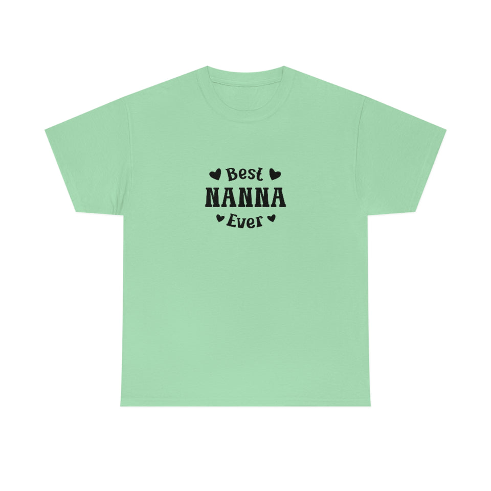 Best Nanna Ever Unisex Heavy Cotton Tee