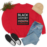Black History Everyday Unisex Heavy Blend™ Crewneck Sweatshirt