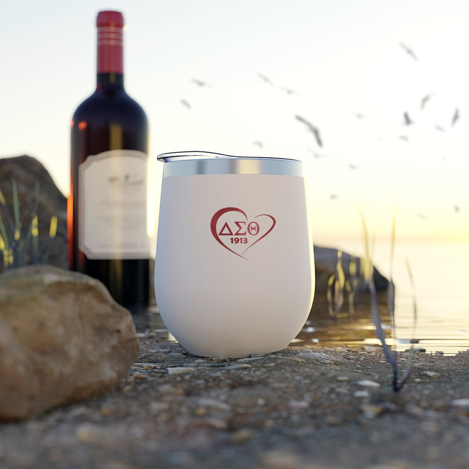 Delta Sigma Theta Sorority Copper Vacuum Insulated Cup, 12oz