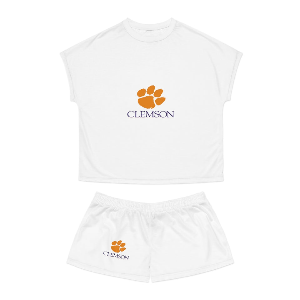 Clemson University Women's Short Pajama Set