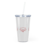 Delta Heartbeat Plastic Tumbler with Straw