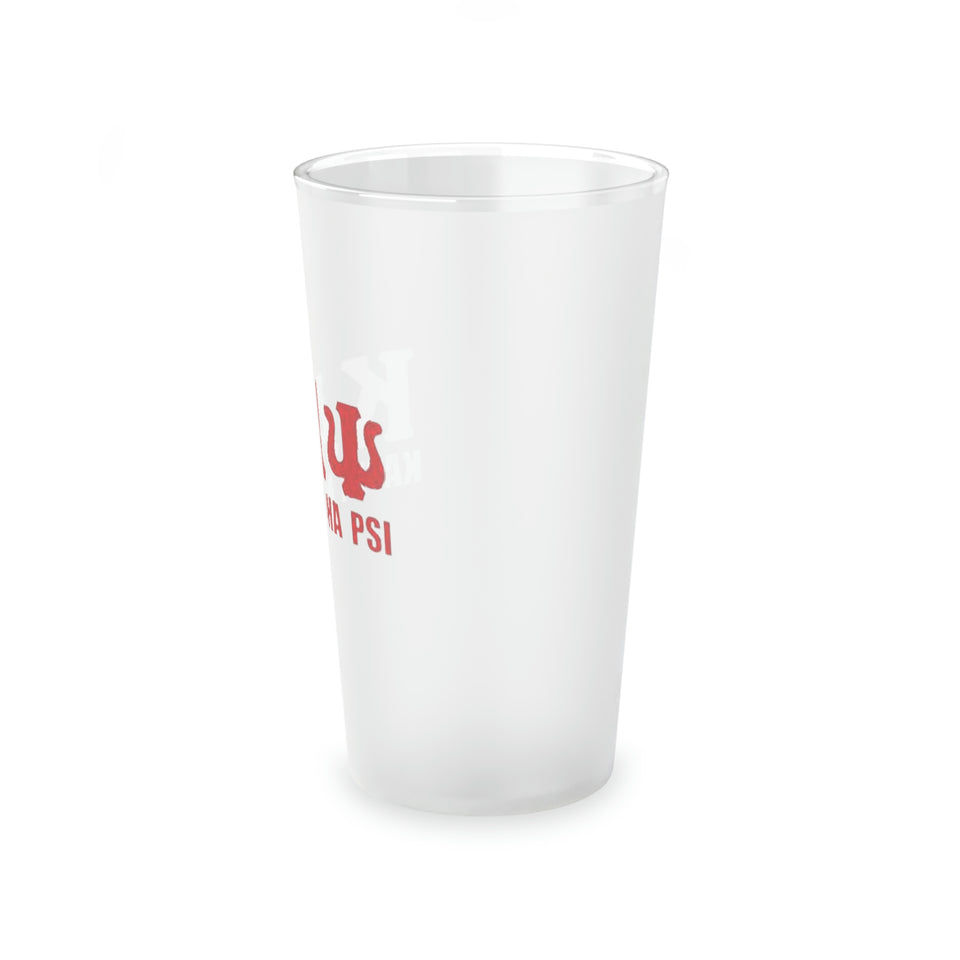 Kappa Alpha Psi Frosted Pint Glass, 16oz
