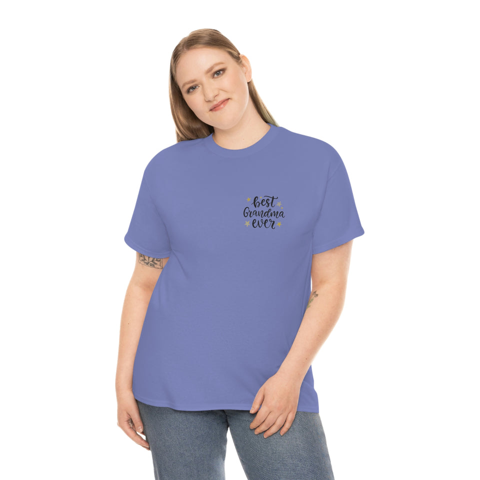 Best Grandma Ever Unisex Heavy Cotton Tee