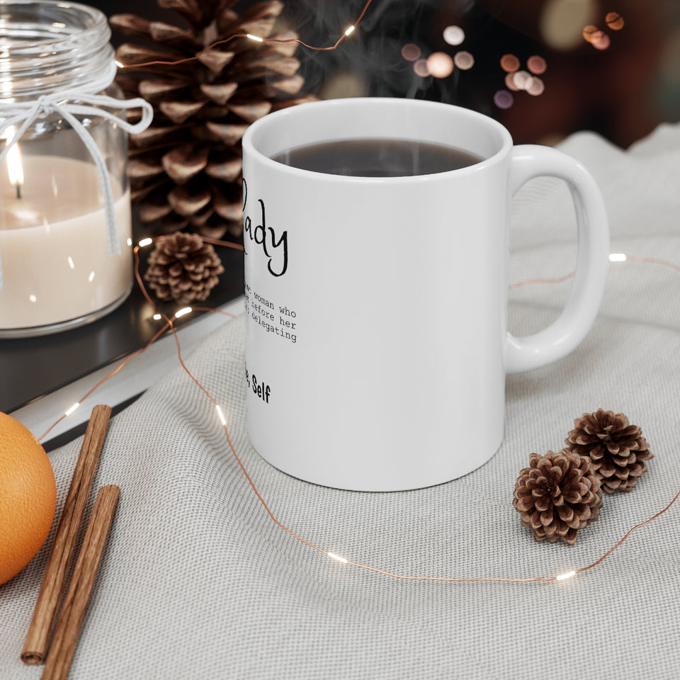 Boss Lady Ceramic Mug 11oz