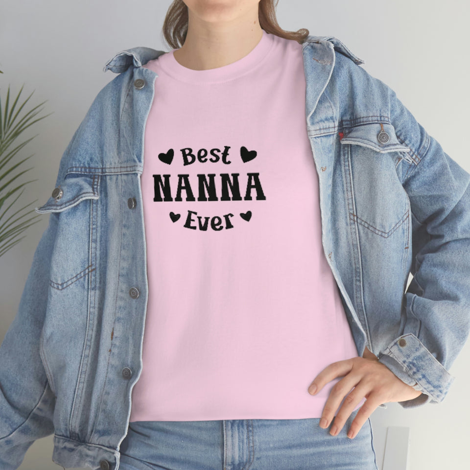 Best Nanna Ever Unisex Heavy Cotton Tee