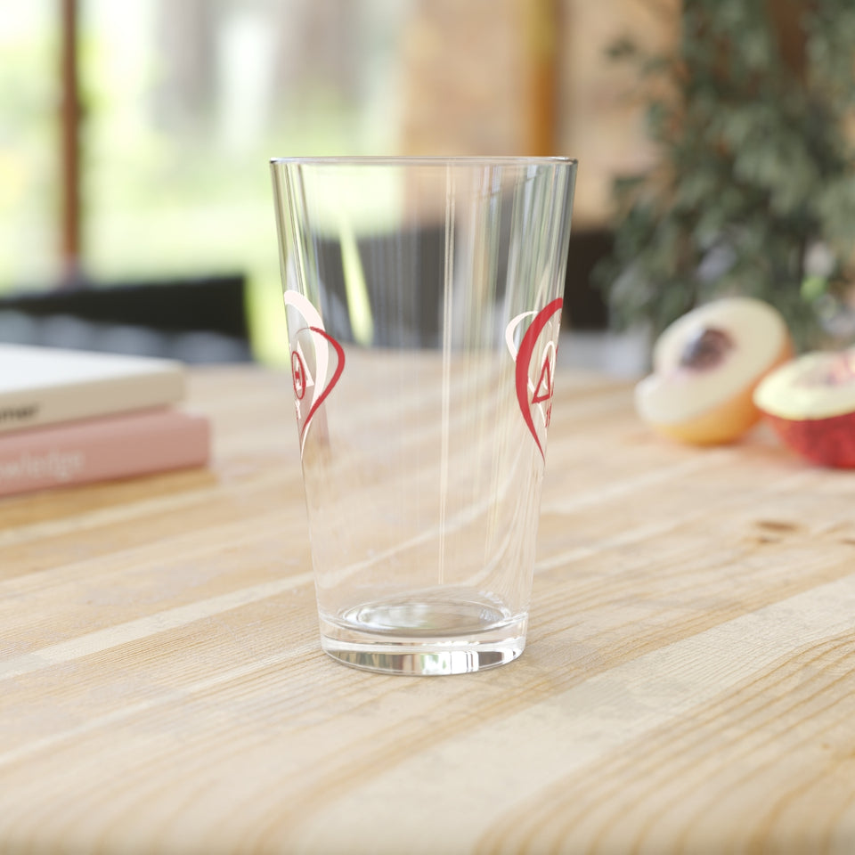 Delta Sigma Theta Pint Glass, 16oz