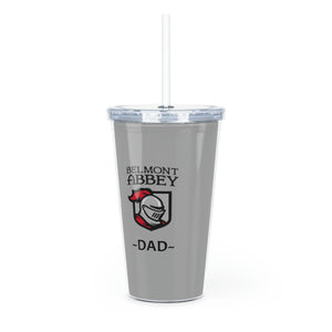 Belmont Abbey Dad Plastic Tumbler with Straw