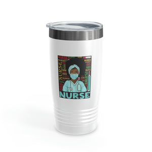 Black Nurse Ringneck Tumbler, 20oz