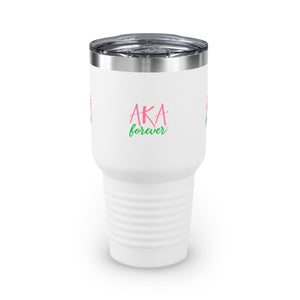 AKA Forever Ringneck Tumbler, 30oz (Small Lettering)