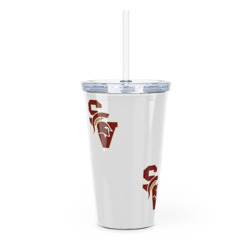 Sun Valley Plastic Tumbler with Straw