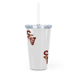 Sun Valley Plastic Tumbler with Straw