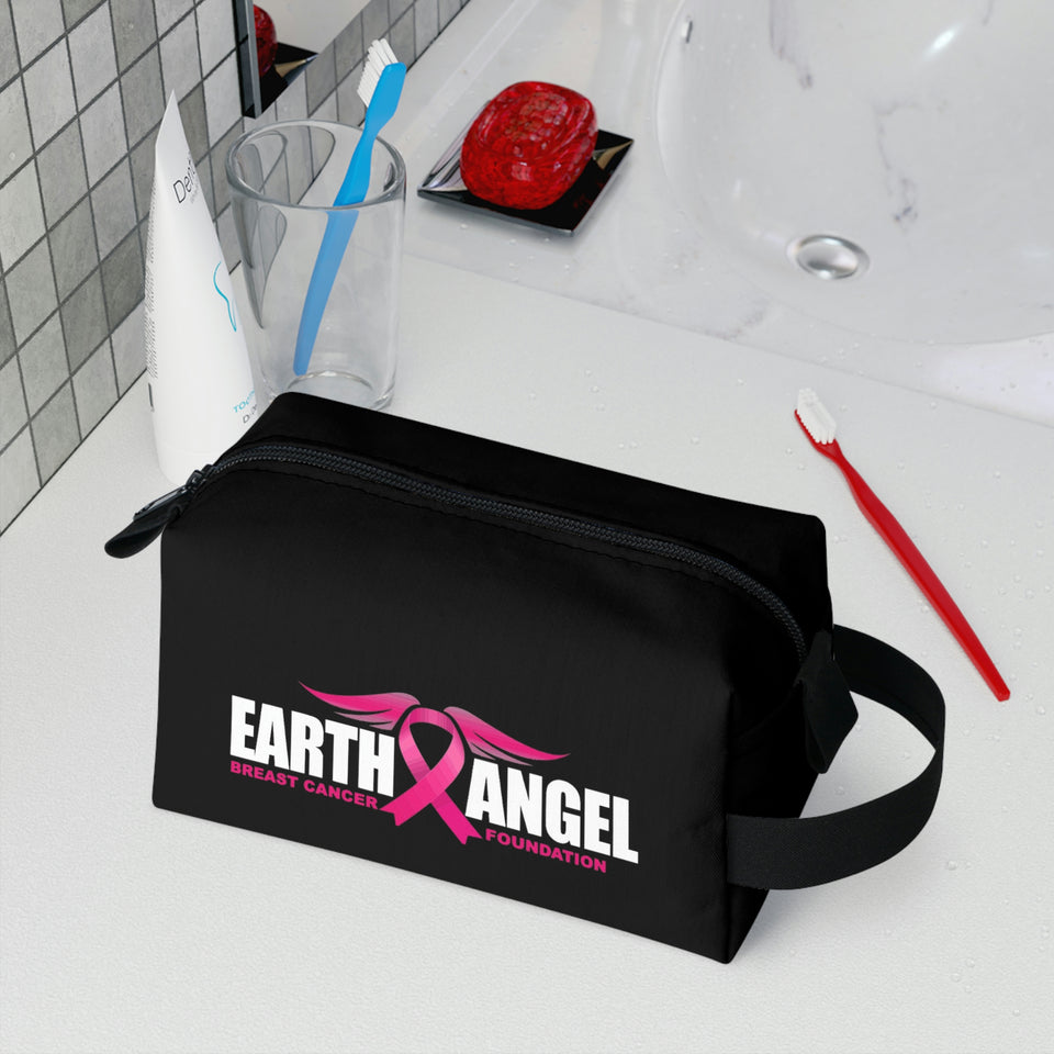 Earth Angel Black Toiletry Bag