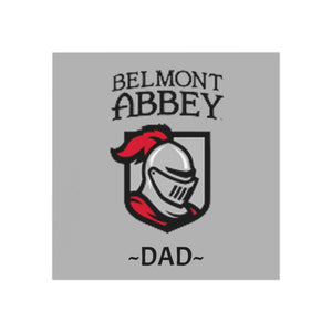 Belmont Abbey Dad Square Magnet