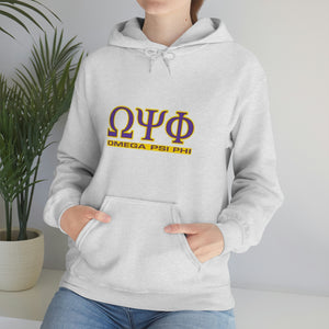 Omega Psi Phi Unisex Heavy Blend™ Hooded Sweatshirt