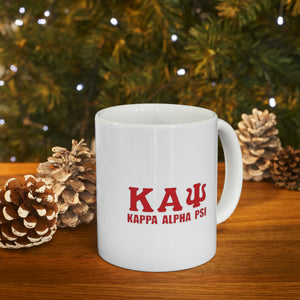 Kappa Alpha Psi Ceramic Mug 11oz