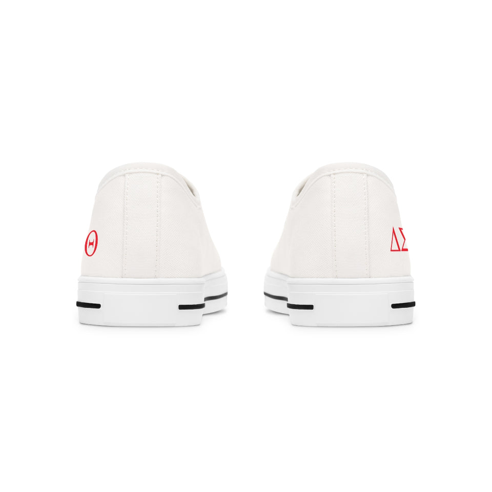 Delta Sigma Theta Sorority  Low Top Sneakers