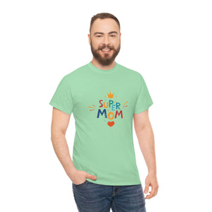 Super Mom Unisex Heavy Cotton Tee