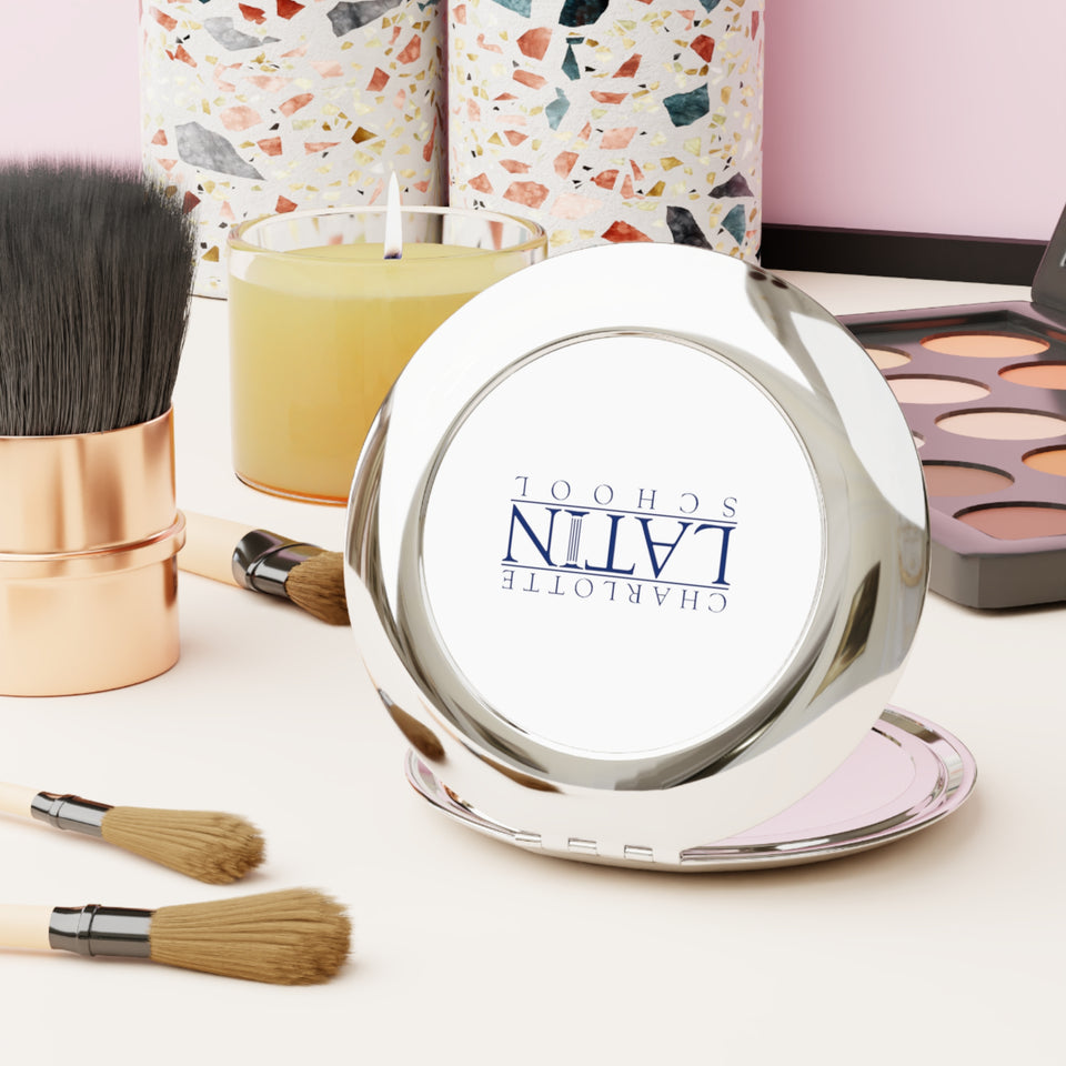 Charlotte Latin Compact Travel Mirror