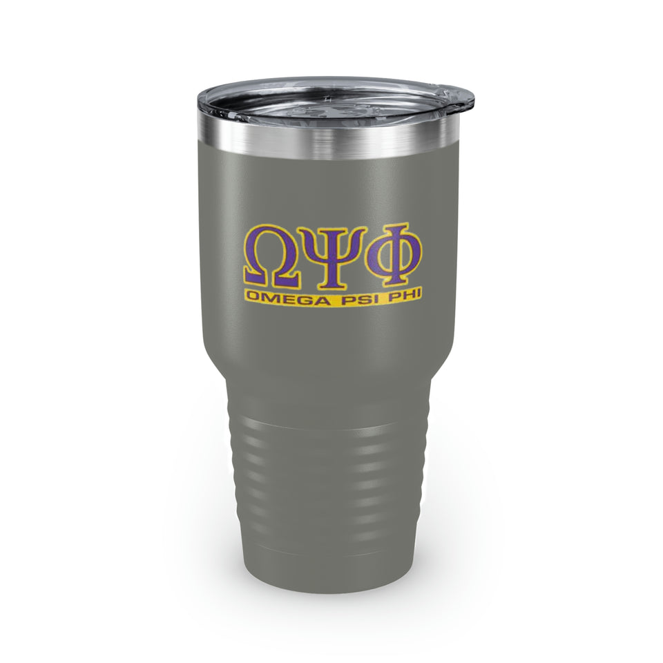 Omega Psi Phi Ringneck Tumbler, 30oz