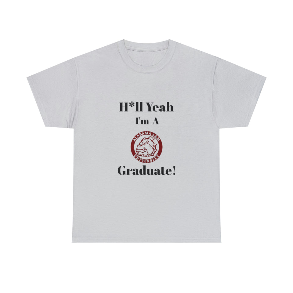 H*ll Yeah Alabama A&M Unisex Heavy Cotton Tee