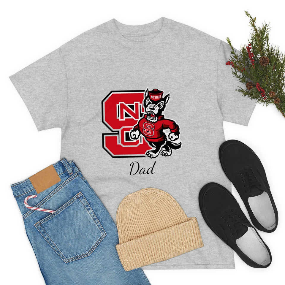 NC State Dad Unisex Heavy Cotton Tee