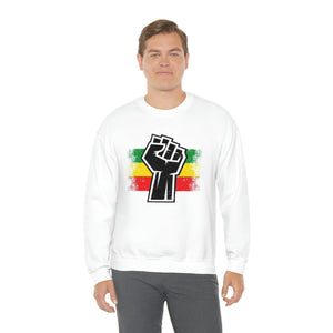 Black Fist Unisex Heavy Blend™ Crewneck Sweatshirt
