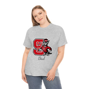 NC State Dad Unisex Heavy Cotton Tee