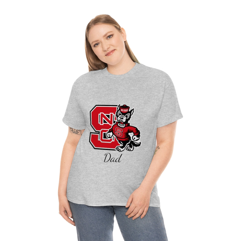 NC State Dad Unisex Heavy Cotton Tee