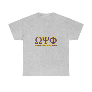 Omega Psi Phi Unisex Heavy Cotton Tee
