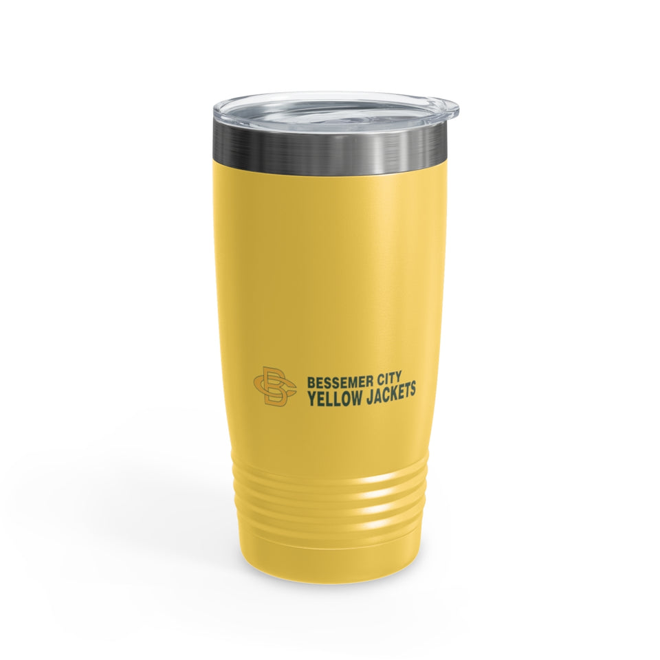 Bessemer City Yellow Jackets Ringneck Tumbler, 20oz