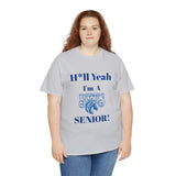 H*ll Yeah! Fayetteville State Broncos Senior Unisex Heavy Cotton Tee