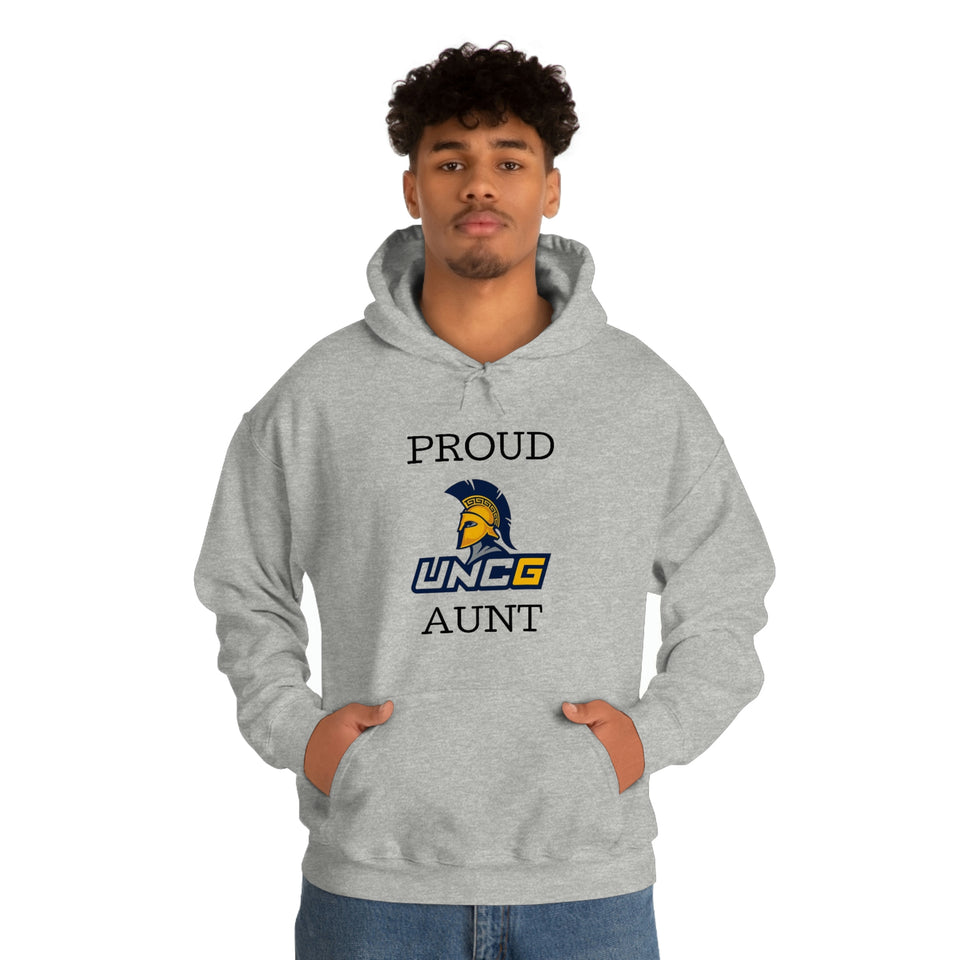 Proud UNCG Aunt Hooded Sweatshirt