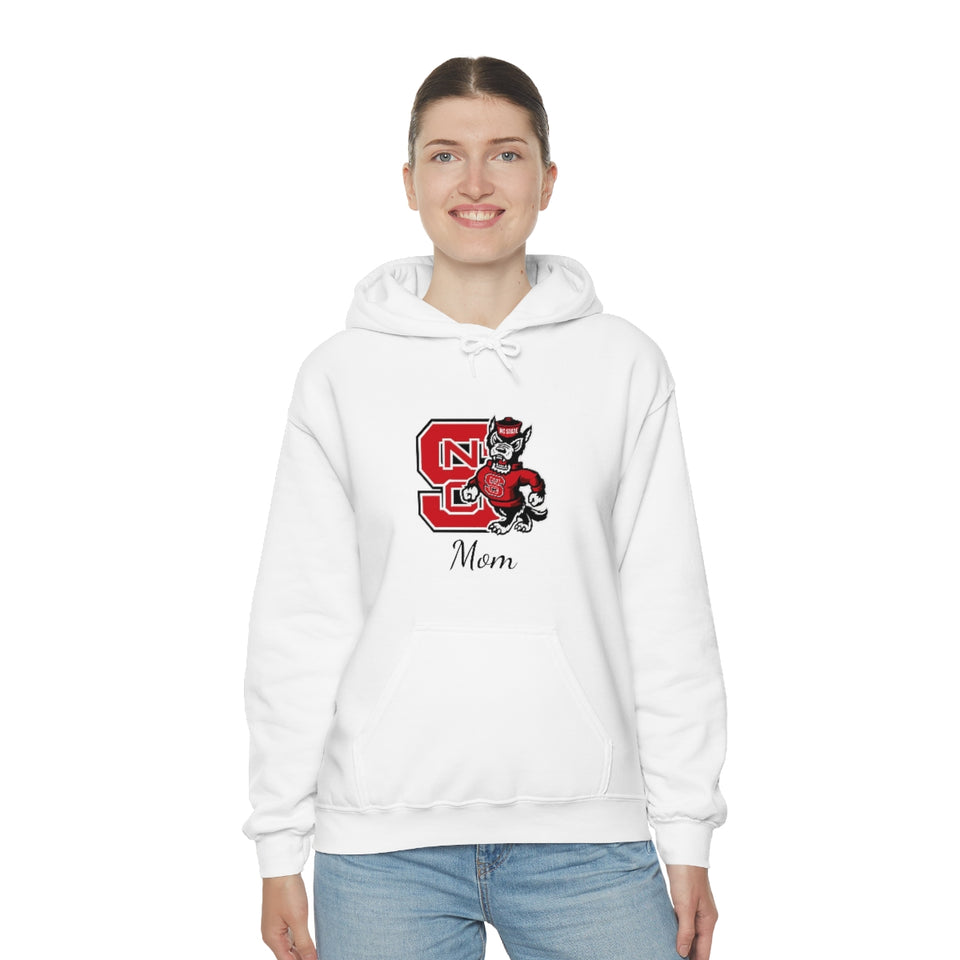 NC State Mom Unisex Heavy Blend™ Hooded Sweatshirt