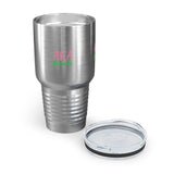 AKA Forever Ringneck Tumbler, 30oz (Small Lettering)