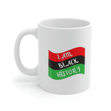 I Am Black History Ceramic Mug 11oz