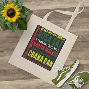 Celebrating Black History Month Tote Bag