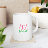 AKA Forever Ceramic Mug 11oz