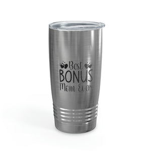 Best Bonus Mom Ever Ringneck Tumbler, 20oz