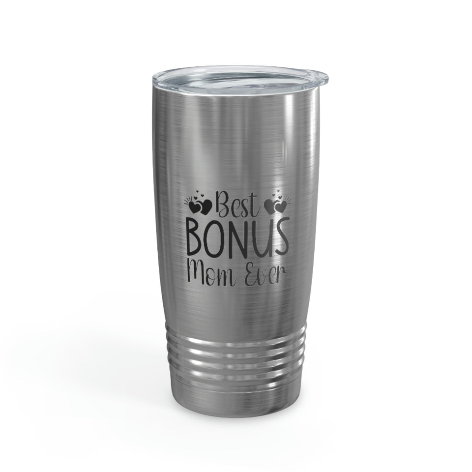 Best Bonus Mom Ever Ringneck Tumbler, 20oz