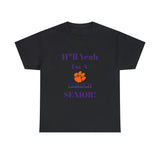 H*ll Yeah! Clemson Senior Unisex Heavy Cotton Tee