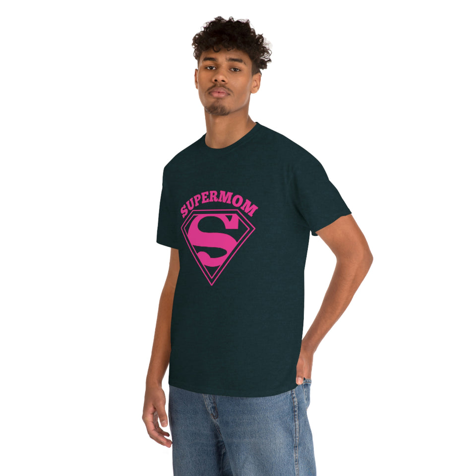 Super Mom Unisex Heavy Cotton Tee