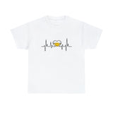 Johnsom C. Smith University Heartbeat Unisex Heavy Cotton Tee