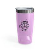 Best Cat Mom Ever Ringneck Tumbler, 20oz