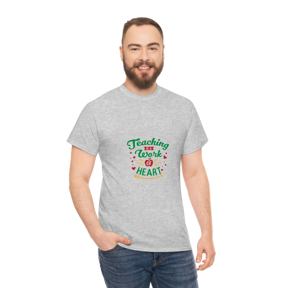 Work of Heart Cotton Tee