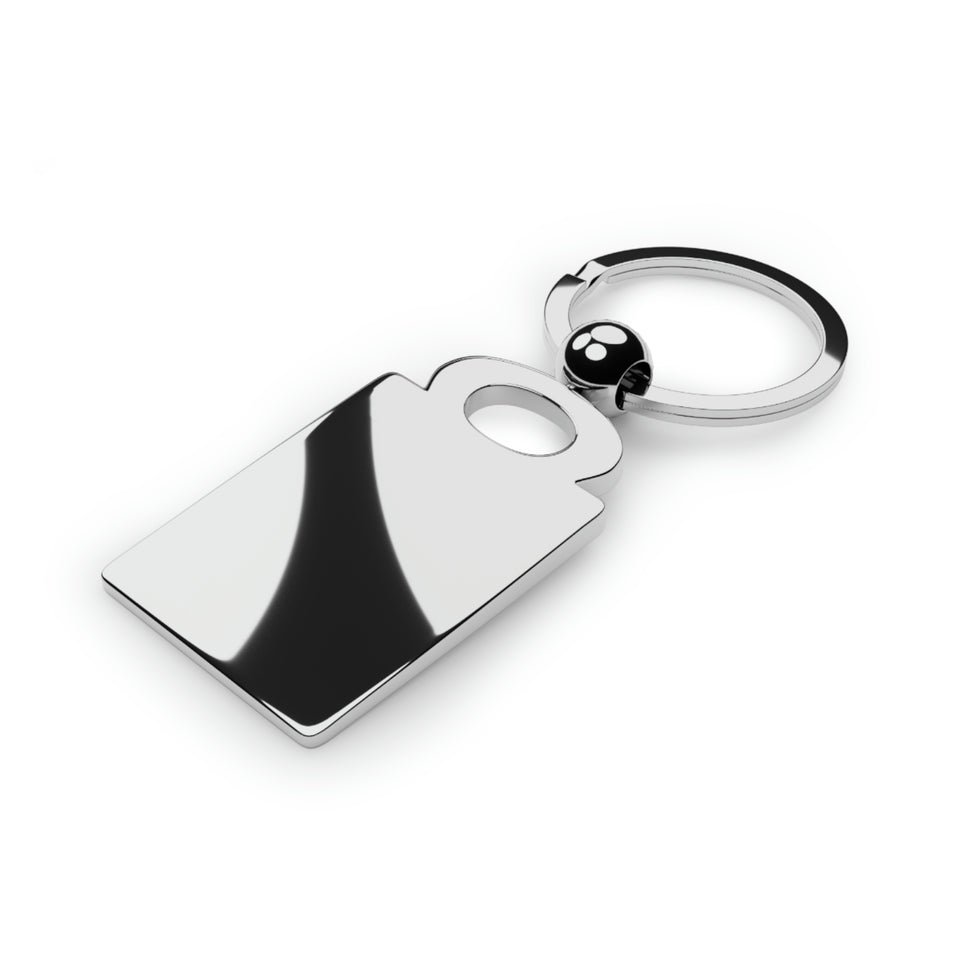 Myers Park Rectangle Photo Keyring